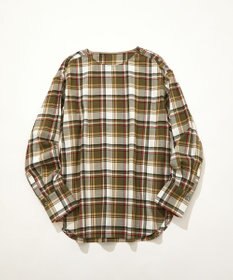 23区 【洗える】CANCLINI メルトン チェック ブラウス