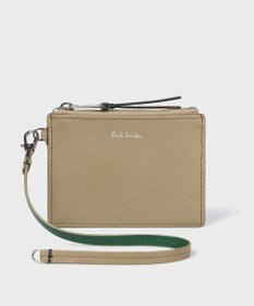 Paul Smith アーティストストライププラー ストラップ付きコインケース