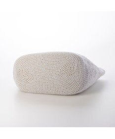 UNBILLION カシュカシュ cachecache / メタリックコード柄編みトートバッグ