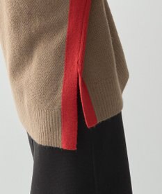 AMERICAN HOLIC 配色ニットポコポコプルオーバー