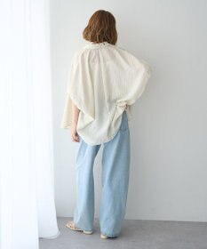 YECCA VECCA ストライプ柄シャツ