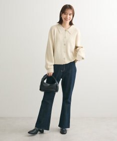 Green Parks 衿つきニットプルオーバー