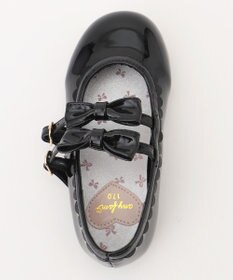 ANY KIDS ダブルストラップフラットシューズ