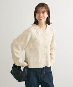 Green Parks 衿つきニットプルオーバー