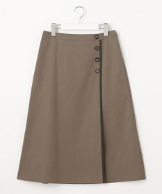 J.PRESS LADIES 【洗える・吸水速乾・接触冷感】リネンツイル スカート