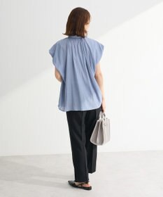 Green Parks ・ＥＬＥＮＣＡＲＥ　ＤＵＥ　ボウタイフレンチブラウス