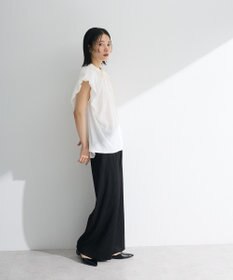 Green Parks ・ＥＬＥＮＣＡＲＥ　ＤＵＥ　ボウタイフレンチブラウス