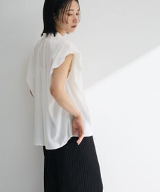 Green Parks ・ＥＬＥＮＣＡＲＥ　ＤＵＥ　ボウタイフレンチブラウス