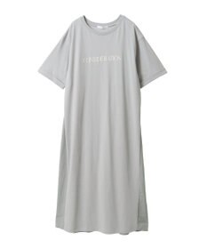 Green Parks ナイロンドッキングロゴワンピース