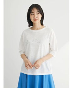 Green Parks シアーボーダーロゴプルオーバー