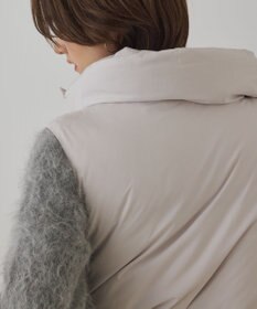 GRACE CONTINENTAL スタンドカラーダウンベスト