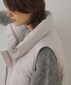 GRACE CONTINENTAL スタンドカラーダウンベスト