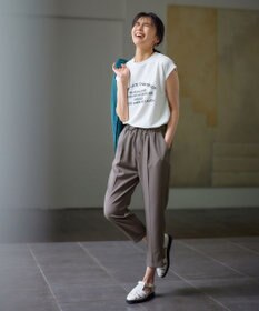 ANY 【UVケア/接触冷感/ウエストゴム】イージーケア美脚パンツⅡ