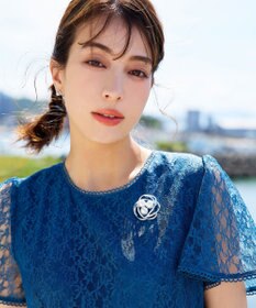 Tiaclasse 3粒パールブローチ