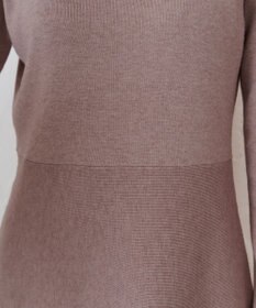 Tiaclasse 【選べる着丈・洗える】 ニットワンピース