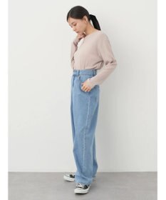 earth music&ecology コットンシアークルーネックプルオーバー