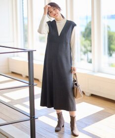 ANY 【洗濯機可】ウォームニットフリルプルオーバー