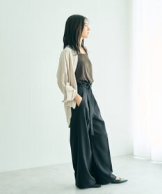 YECCA VECCA ピーチ起毛シャツ