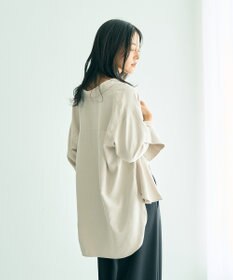 YECCA VECCA ピーチ起毛シャツ