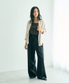 YECCA VECCA ピーチ起毛シャツ