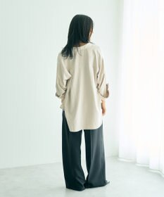 YECCA VECCA ピーチ起毛シャツ