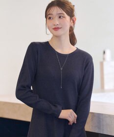 Tiaclasse 【選べる着丈・洗える】 ニットワンピース