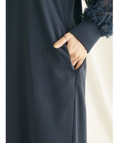 CRAFT STANDARD BOUTIQUE 袖ジャガードラグランワンピース