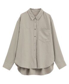 YECCA VECCA ピーチ起毛シャツ