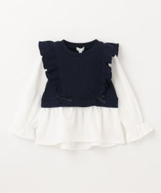 ANY KIDS レイヤード ブラウス