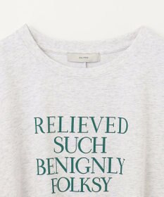 ANY フレンチスリーブロゴTシャツ