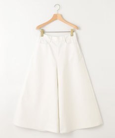 組曲 【洗える】デニムライクギャバ パンツ