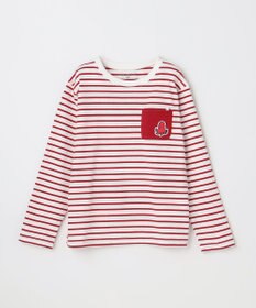 ANY KIDS 【ke ke ke】GOOD MORNING 長袖ボーダーＴシャツ