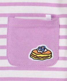 ANY KIDS 【ke ke ke】GOOD MORNING 長袖ボーダーＴシャツ