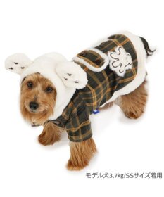 PET PARADISE ディズニー ミッキーマウス チェックコート 小型犬
