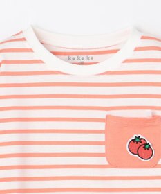 ANY KIDS 【ke ke ke】GOOD MORNING 長袖ボーダーＴシャツ