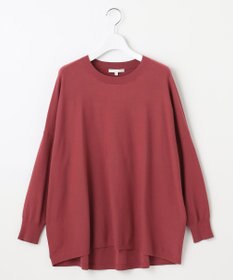 自由区 L 【WEB限定カラーあり】レーヨンストレッチ ニットT