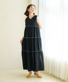 #Newans ボリュームティアードワンピース