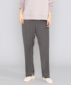 SHARE PARK LADIES 【洗える】アンティークサテンプリーツパンツ