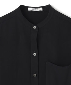 BEIGE， 【WEB限定・洗える】CELOSIA / シアースリーブスタンドカラーブラウス