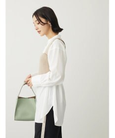 Green Parks ＳＥＴ２点ニットビスチェ＋とろみチュニック