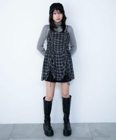 WEGO ドロストデザインキャミワンピース