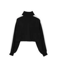 WEGO 刺繍ハーフジップショートスウェット