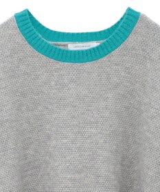 AMERICAN HOLIC 配色ニットポコポコプルオーバー