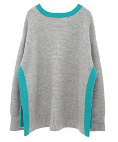 AMERICAN HOLIC 配色ニットポコポコプルオーバー