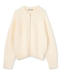 UNFILO プードルニット ZIPカーディガン