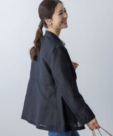 組曲 フリルディテールシアー ジャケット