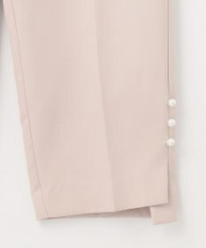 Feroux 【洗える】パールポイントテーパード パンツ