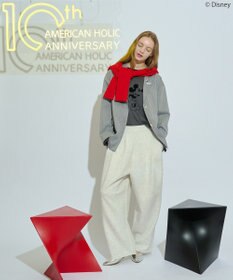 AMERICAN HOLIC 【Mickey&Friends】フロッキーリンガーT