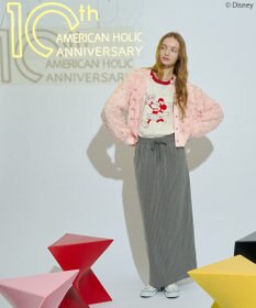 AMERICAN HOLIC 【Mickey&Friends】フロッキーリンガーT
