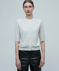BEIGE， VALOIS / 半袖カーディガン